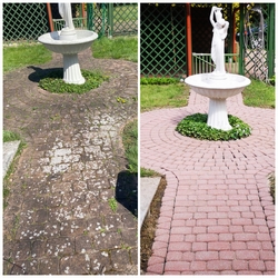 Czyszczenie kostki brukowej